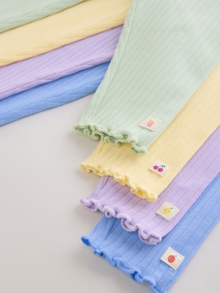 Multi Baby Leggings 4 Pack (0mths-2yrs) - Size 50cm (First Size)