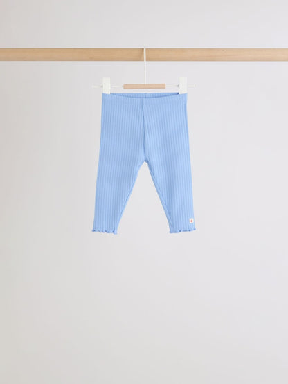 Multi Baby Leggings 4 Pack (0mths-2yrs) - Size 50cm (First Size)
