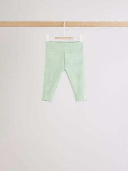 Multi Baby Leggings 4 Pack (0mths-2yrs) - Size 50cm (First Size)
