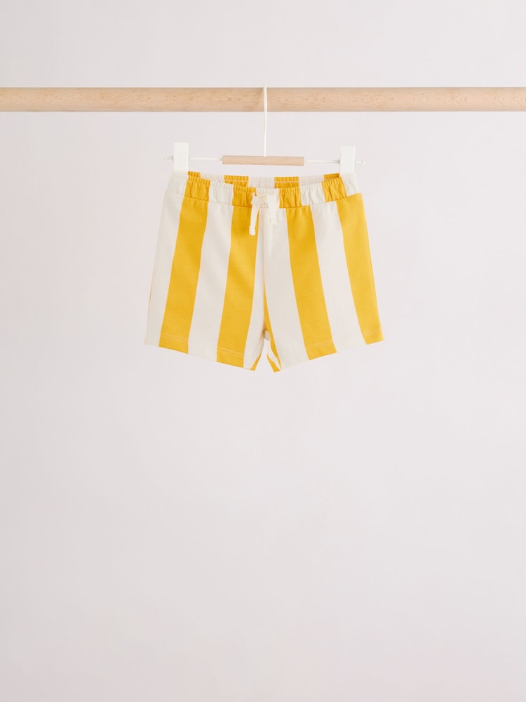 Green/Yellow Safari Animal Tops and Shorts Baby Set 6 Piece (0mths-3yrs)