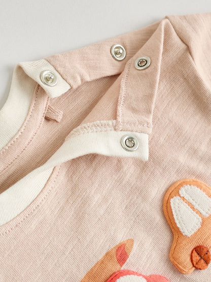 Orange Cars Top and Shorts Baby Set (0mths-2yrs)