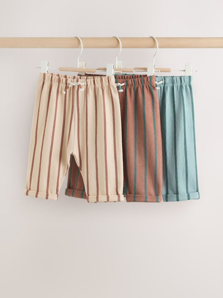 Minerals Baby Straight Leg Joggers 3 Pack (0mths-2yrs) - Size Up to 1 Month (56cm)