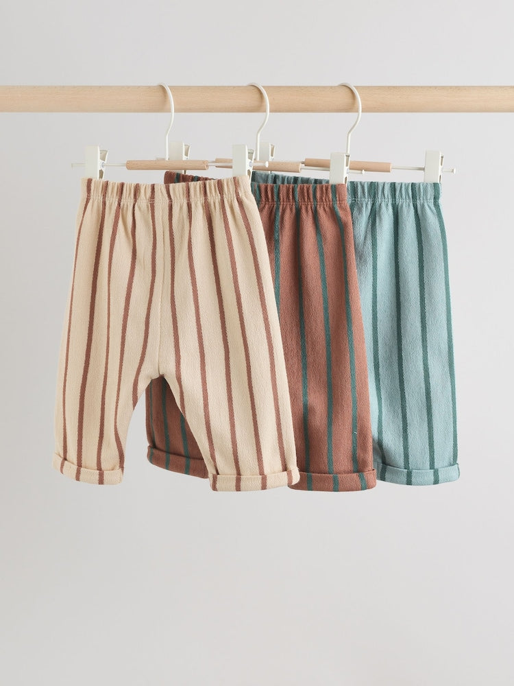Minerals Baby Straight Leg Joggers 3 Pack (0mths-2yrs) - Size Up to 1 Month (56cm)