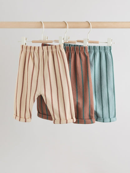 Minerals Baby Straight Leg Joggers 3 Pack (0mths-2yrs) - Size Up to 1 Month (56cm)