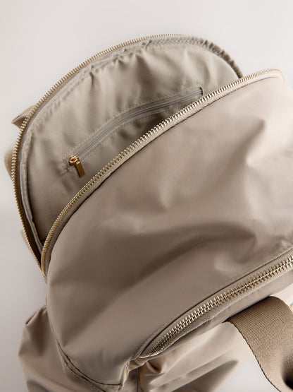 Mink Brown Travel Backpack - Size ONE
