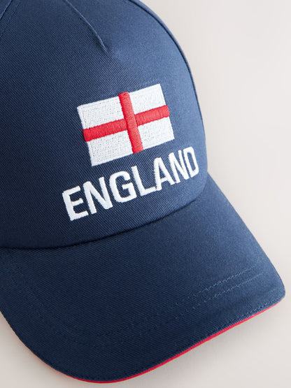 Navy Blue England FIFA World Cup 2026™ Hat (3-16yrs) - Size 3-4 Years (98-104cm)