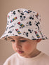 Ecru White All-Over-Print Mickey Mouse Bucket Hat (3mths-10yrs) - 7-10 Years (122-140cm)