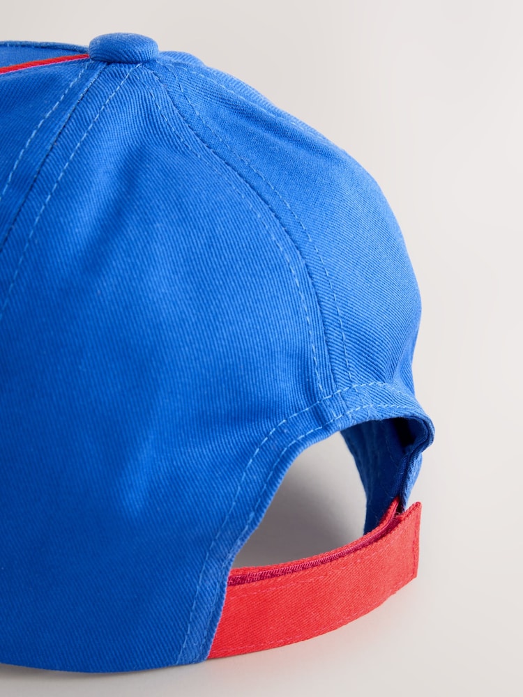 Blue/Red Hot Wheels Baseball Cap (1-10yrs) - Size 1-2 Years (80-92cm)
