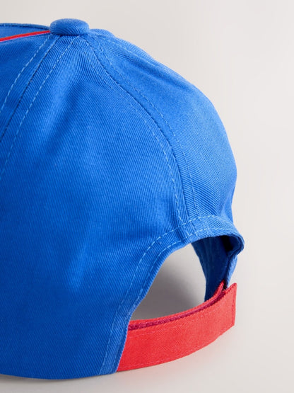 Blue/Red Hot Wheels Baseball Cap (1-10yrs) - Size 1-2 Years (80-92cm)