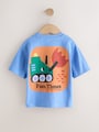 Multi Digger Short Sleeve Appliqué T-Shirts 3 Pack (3mths-7yrs) - Size 3-6 Months (62-68cm)
