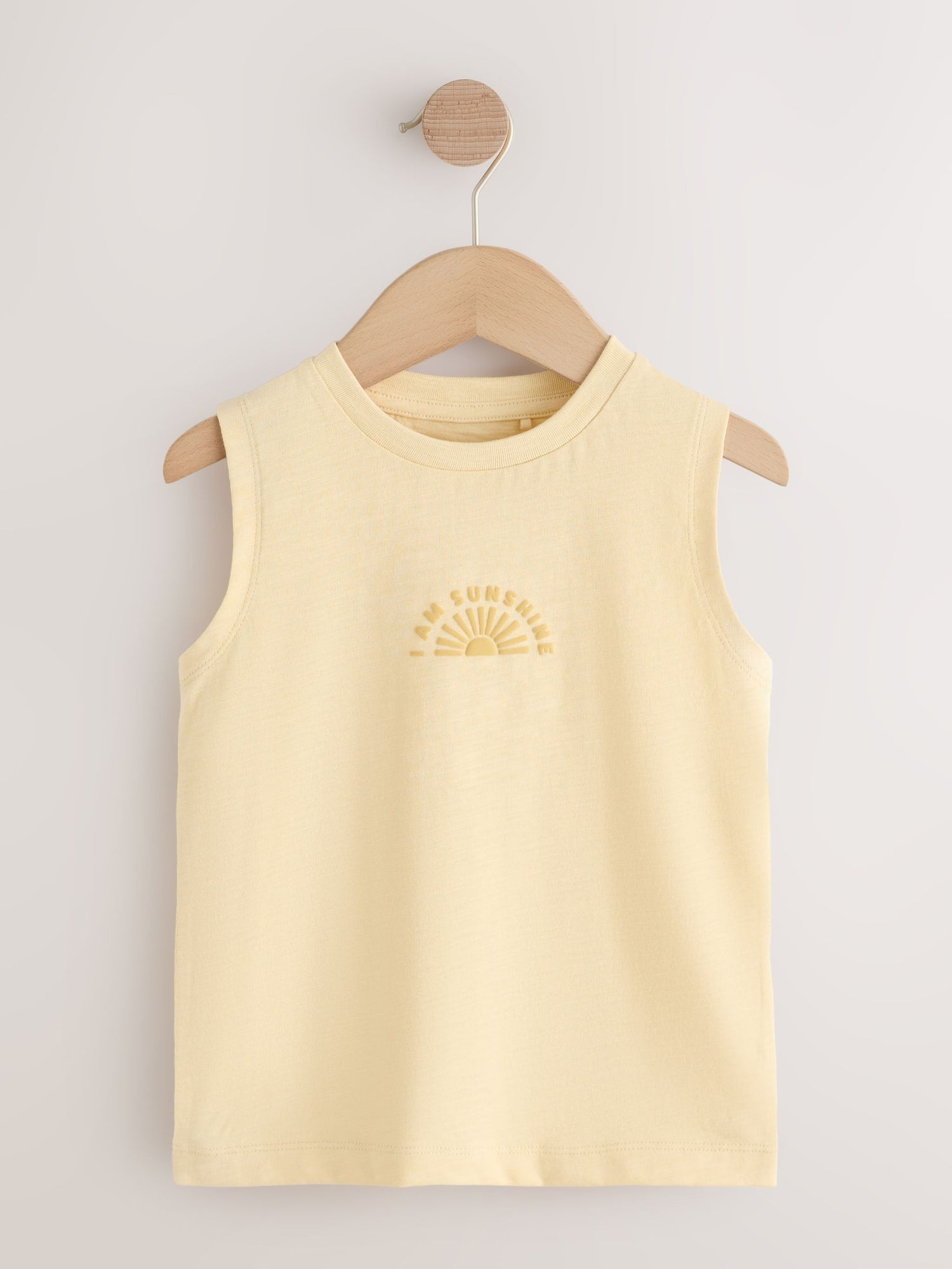 Multi Pastel Stripe Graphic Vests 3 Pack (3mths-7yrs) - Size 3-6 Months (62-68cm)