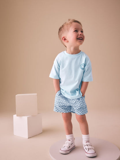 Blue Checkerboard