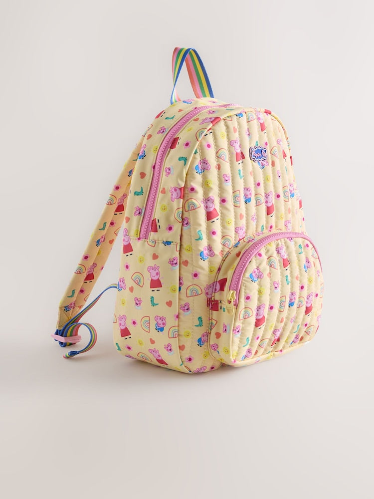 Yellow Peppa Pig Backpack
