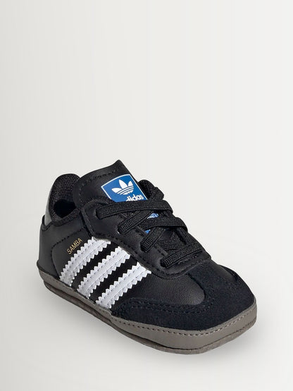adidas Originals Black/White Samba Crib Trainers