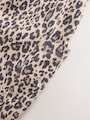 Leopard Print Baby Jersey Dungaree and Bodysuit 2 Piece Set (0mths-2yrs) - Size Up to 1 Month (56cm)