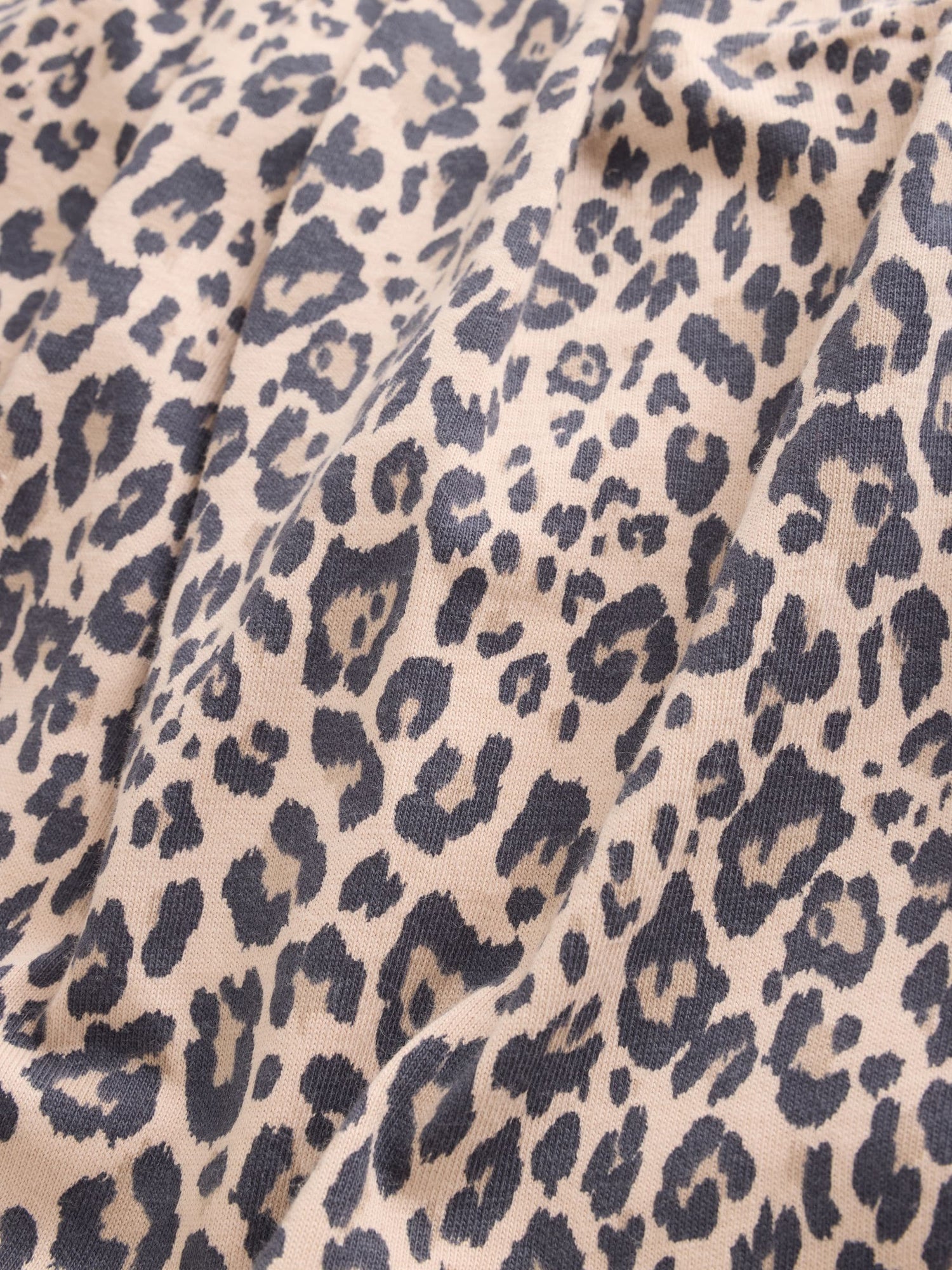 Leopard Print Baby Jersey Dungaree and Bodysuit 2 Piece Set (0mths-2yrs) - Size Up to 1 Month (56cm)