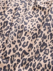 Leopard Print Baby Jersey Dungaree and Bodysuit 2 Piece Set (0mths-2yrs) - Size Up to 1 Month (56cm)