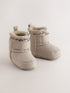 Neutral Touch Fastening Baby Snowboots (0-2mths) - Neutral / Up To 3 Months (50 - 62cm)