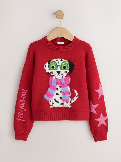 Dalmation Dog Red