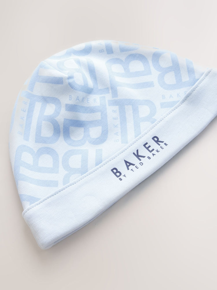 Baker by Ted Baker Sleepsuit Hat and Bib Set
