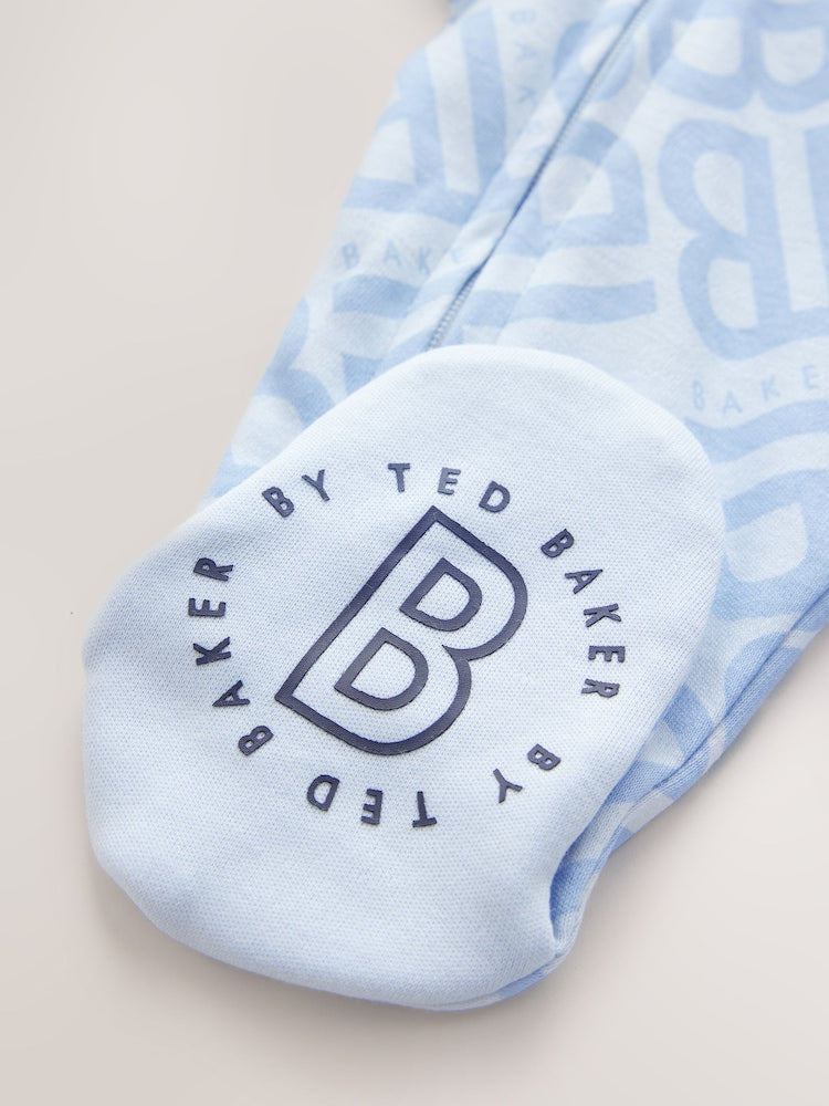 Baker by Ted Baker Sleepsuit Hat and Bib Set