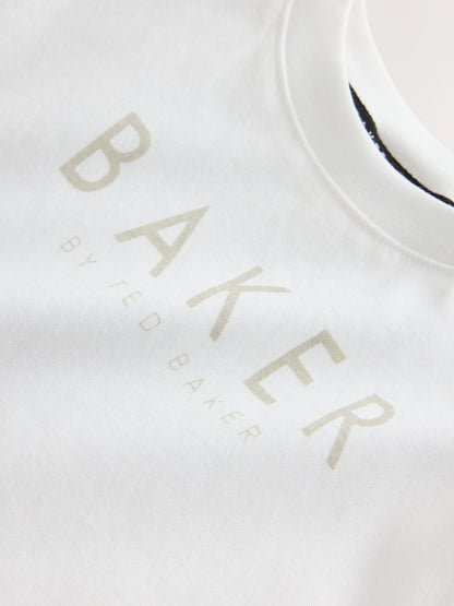 Baker by Ted Baker Green 3 Piece Knitted Varsity Cardigan T-Shirt and Joggers Set 3 Piece - Size Up To 3 Months (50 - 62cm)