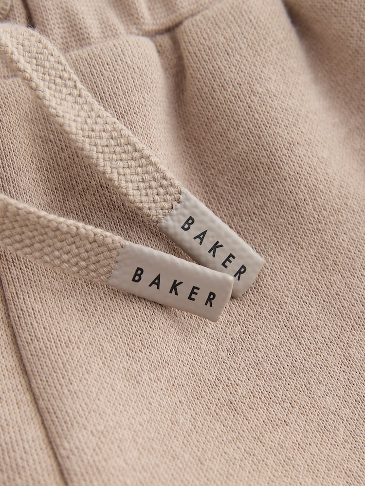 Baker by Ted Baker Stone 3 Piece Quilted Jacket, T-Shirt and Joggers Set - Size Newborn
