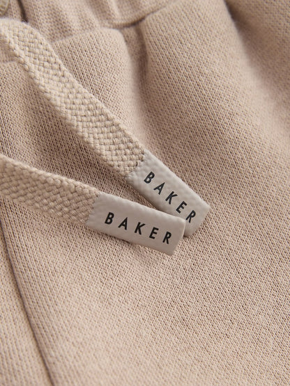 Baker by Ted Baker Stone 3 Piece Quilted Jacket, T-Shirt and Joggers Set - Size Newborn