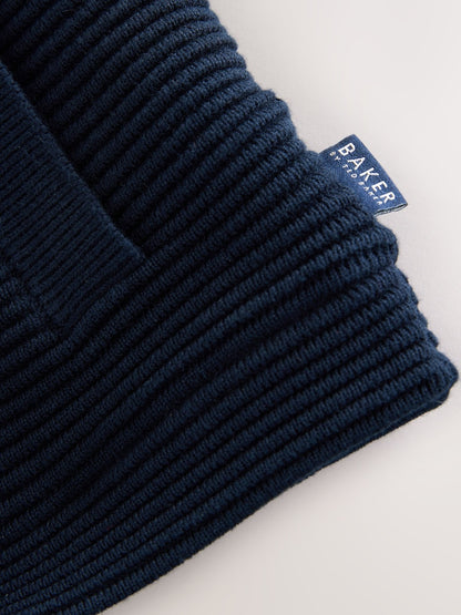 Baker by Ted Baker Navy Knitted Jacket