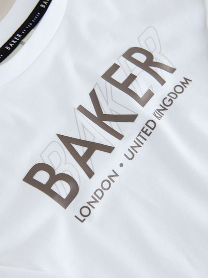 Baker by Ted Baker Brown 3 Piece Jacket, T-Shirt and Tapered Trousers Set - Size 12 - 18 Months (80 - 86cm)