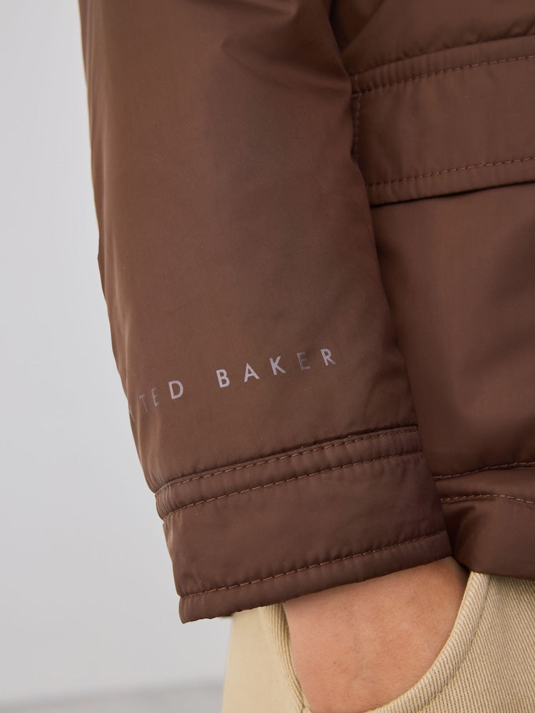 Baker by Ted Baker Brown 3 Piece Jacket, T-Shirt and Tapered Trousers Set - Size 12 - 18 Months (80 - 86cm)