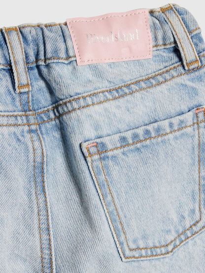 River Island Blue Barrel Leg Jeans