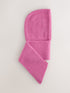 Pink Cosy Hooded Scarf (3-16yrs) - Pink / 11 - 13 Years (146 - 158cm)