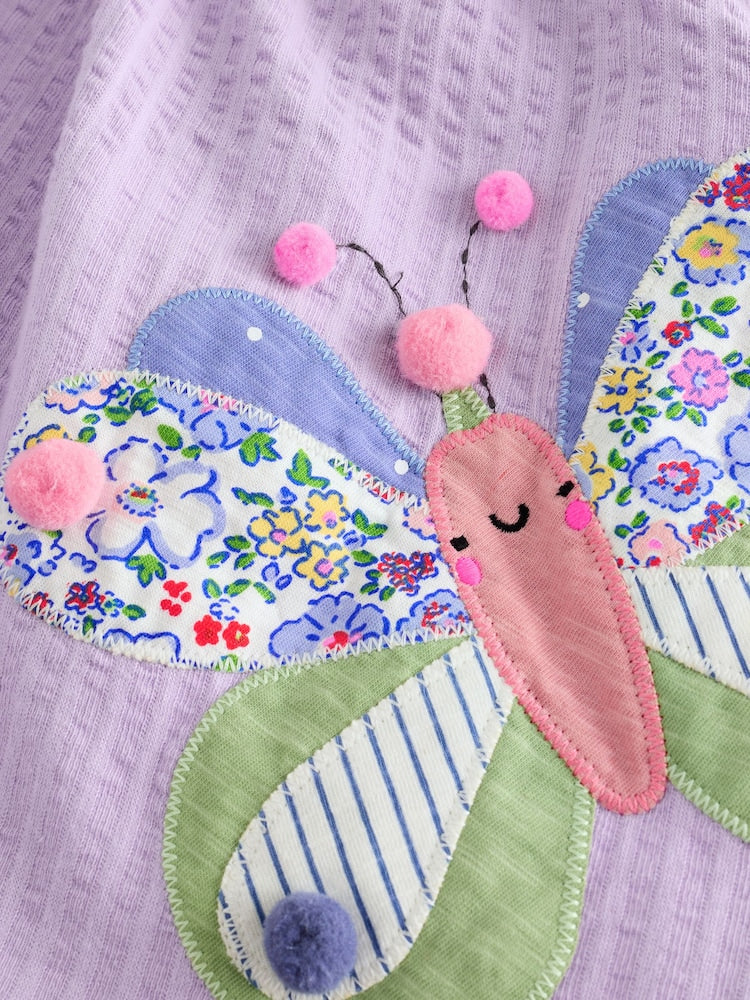 Lilac Purple Butterfly Jersey