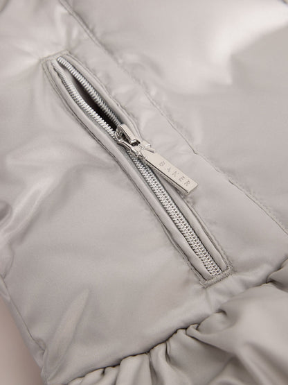 Baker by Ted Baker Shower Resistant Bubble Skirted Padded Coat