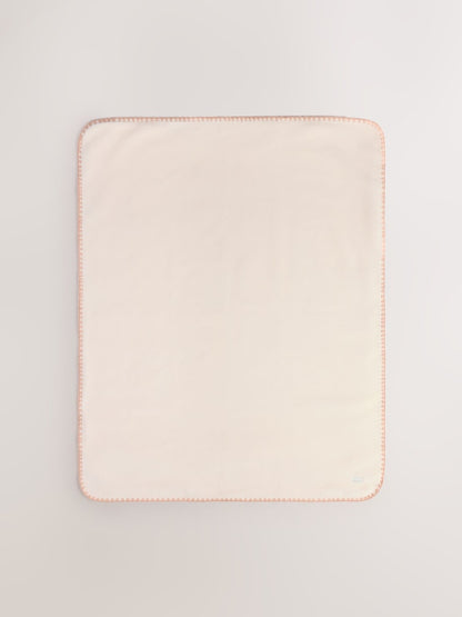 Neutral Supersoft Fleece Baby Blanket