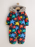 Star Print Padded Snowsuit (3mths-7yrs) - Star Print / 12-18 Months (80-86cm)