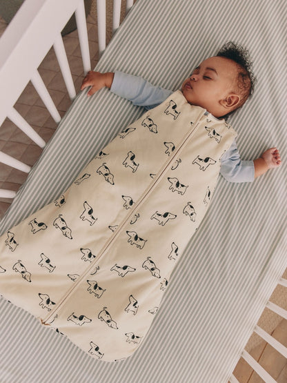 Mono Sausage Dog 2.5 Tog Removable Sleeve Baby Sleep Bag