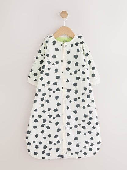 Mono Spot 2.5 Tog Removable Sleeve Baby Sleep Bag - Up to 1 Month (50-56cm)