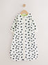 Mono Spot 2.5 Tog Removable Sleeve Baby Sleep Bag - Up to 1 Month (50-56cm)