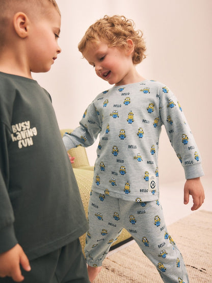 Charcoal Grey Minions Long Sleeve