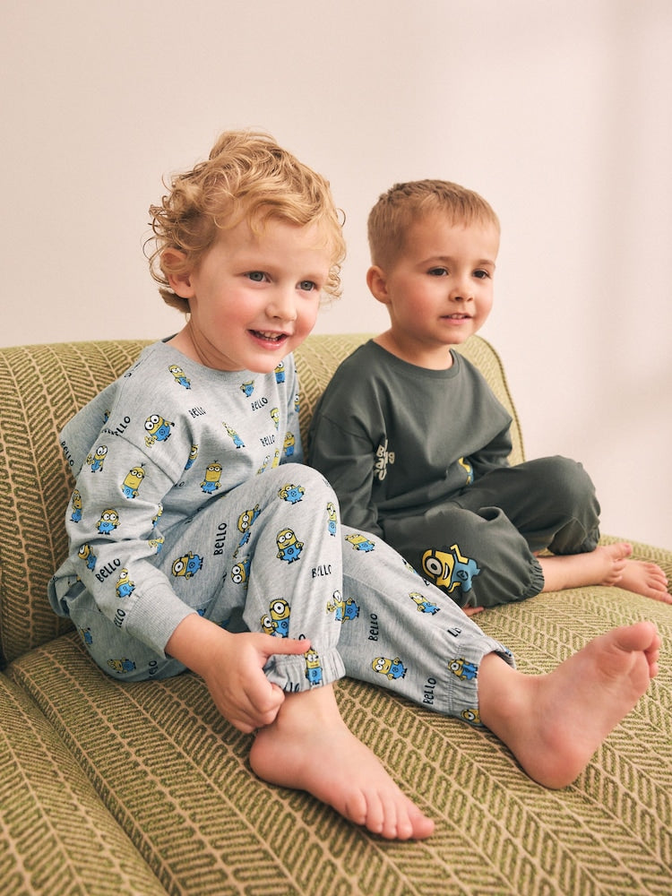 Charcoal Grey Minions Long Sleeve