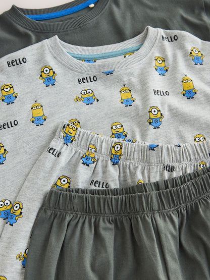 Charcoal Grey Minions Long Sleeve