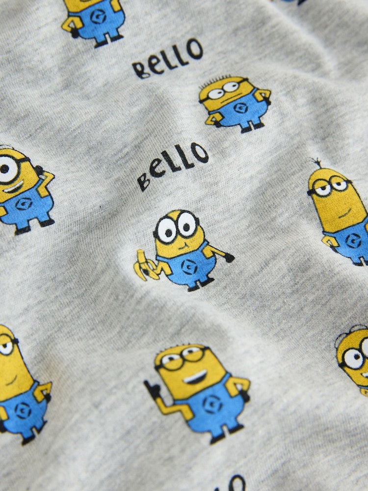 Charcoal Grey Minions Long Sleeve