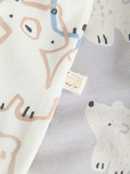 Grey Winter Animals