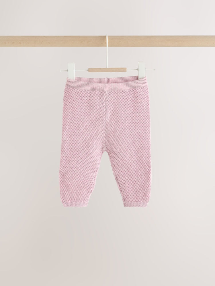 Pink Embroidered Character