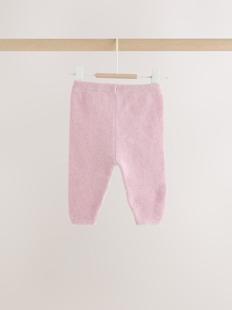 Pink Embroidered Character