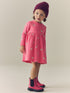 Pink Dog Long Sleeve Ribbed Dress (3mths-7yrs) - Pink Dog Long Sleeve Ribbed / 12-18 Months (80-86cm)