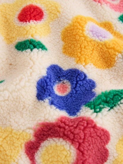 Yellow Flower Half Zip Fleece (3mths-7yrs)