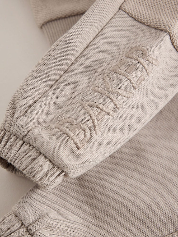 Baker by Ted Baker Stone Textured Sweatshirt and Joggers Set